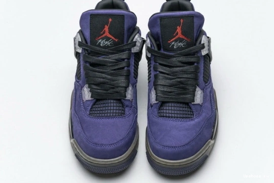 Purple AJ4-766302 Scott Jordan x 4 Travis Air AJ4-766302 Retro 0624